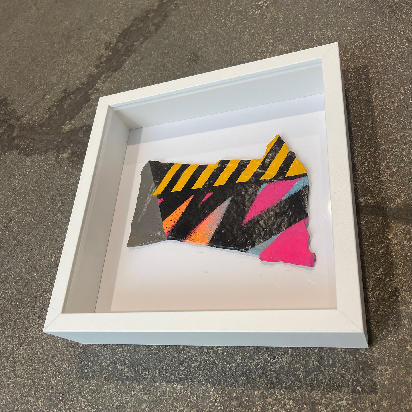 Small Box Framed Paint Flake (Copy)