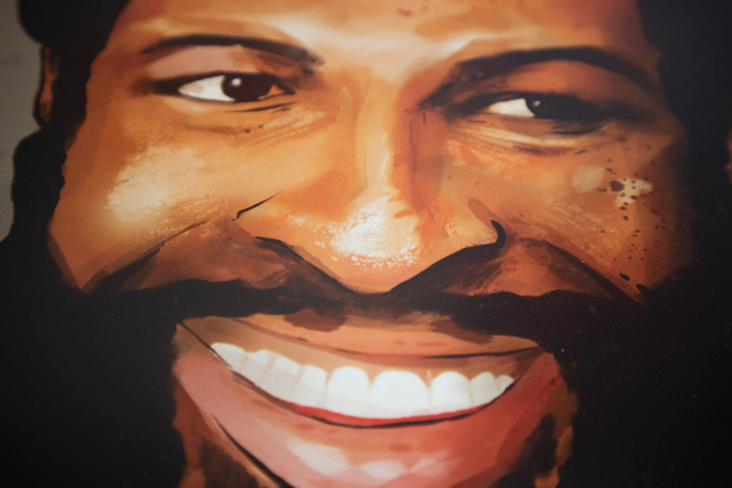 Marvin Gaye Illustration, soul music, a3, black soul legend, motown, music art print, soul singer, vintage music icon, for him, for her