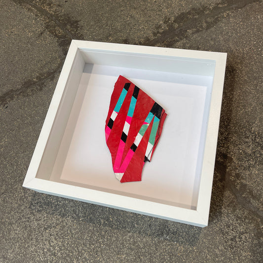 Small Box Framed Paint Flake