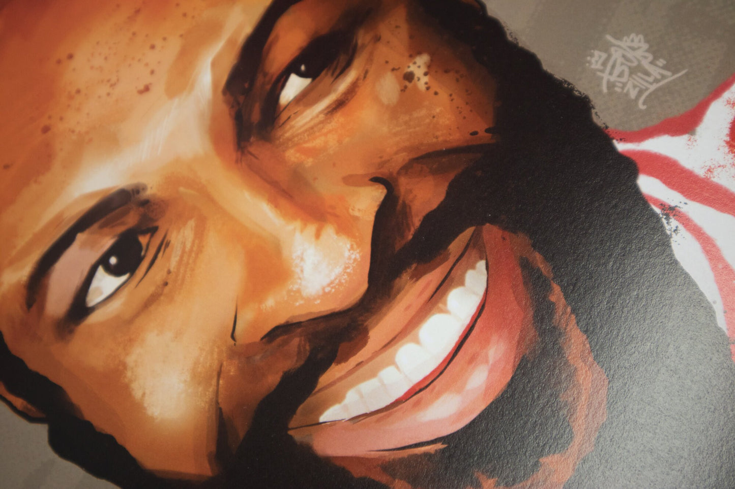 Marvin Gaye Illustration, soul music, a3, black soul legend, motown, music art print, soul singer, vintage music icon, for him, for her