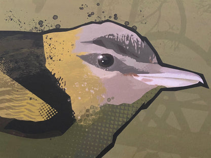 A3 Bells Viero Print, Birds, Bird Print, Bird illustration, Bird Poster, Bird Art, Ornithology, Sneaker Print, Trainers Art ,Spezial, USA