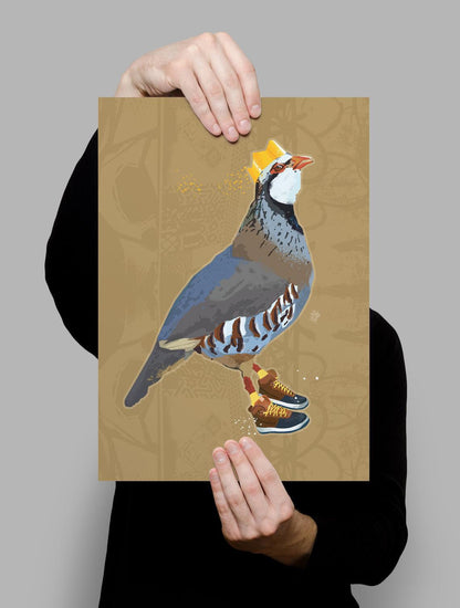 Partridge in a Pair of trainers