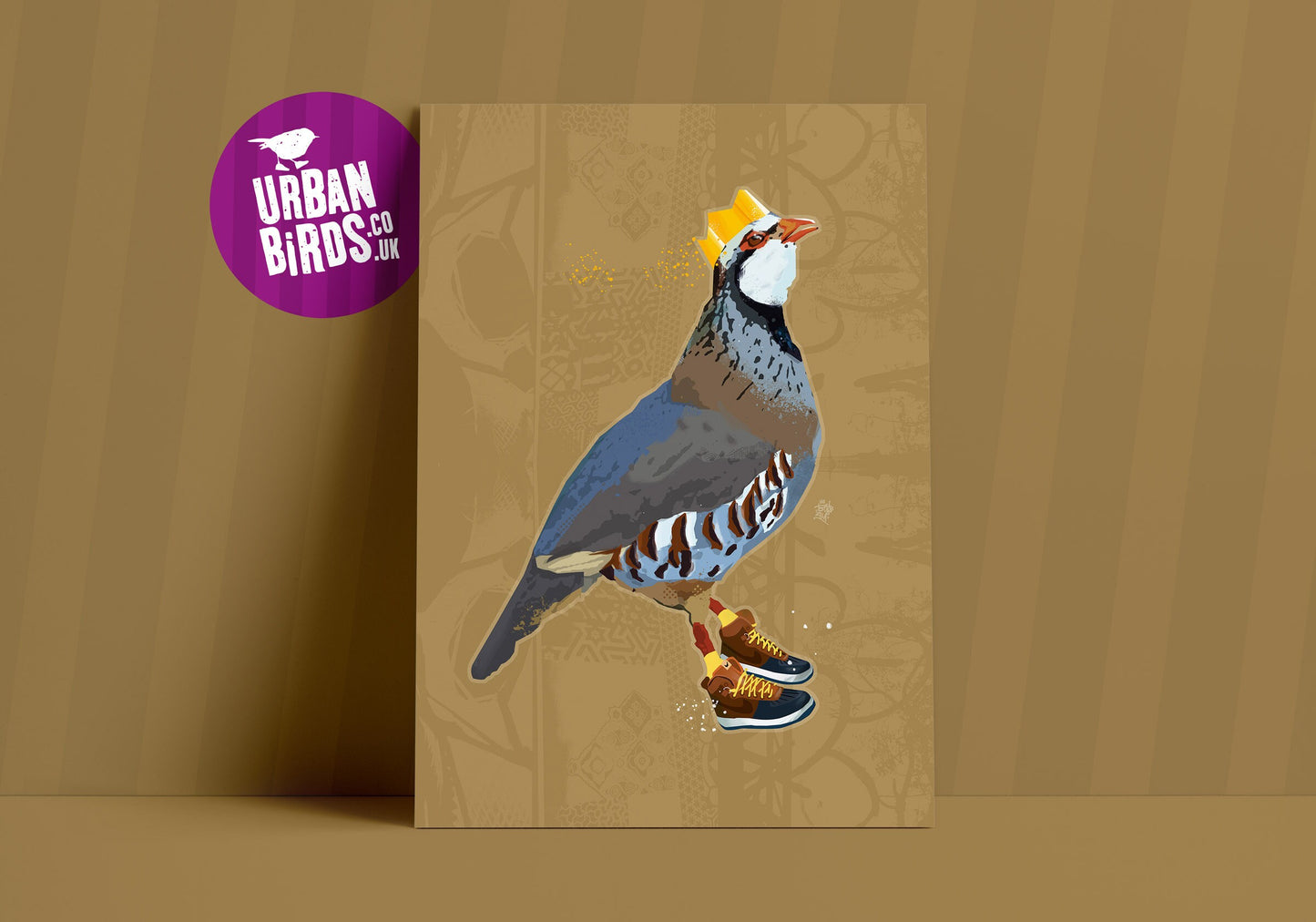 Partridge in a Pair of trainers