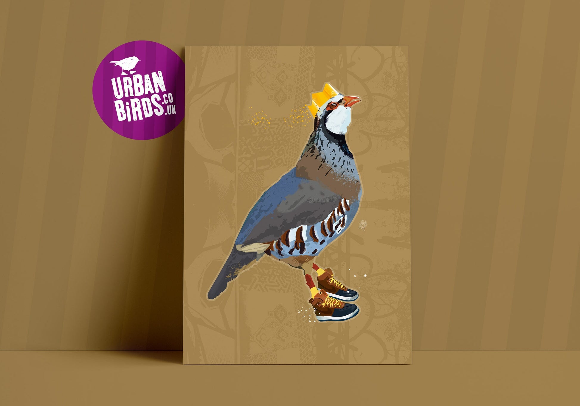 Partridge in a Pair of trainers